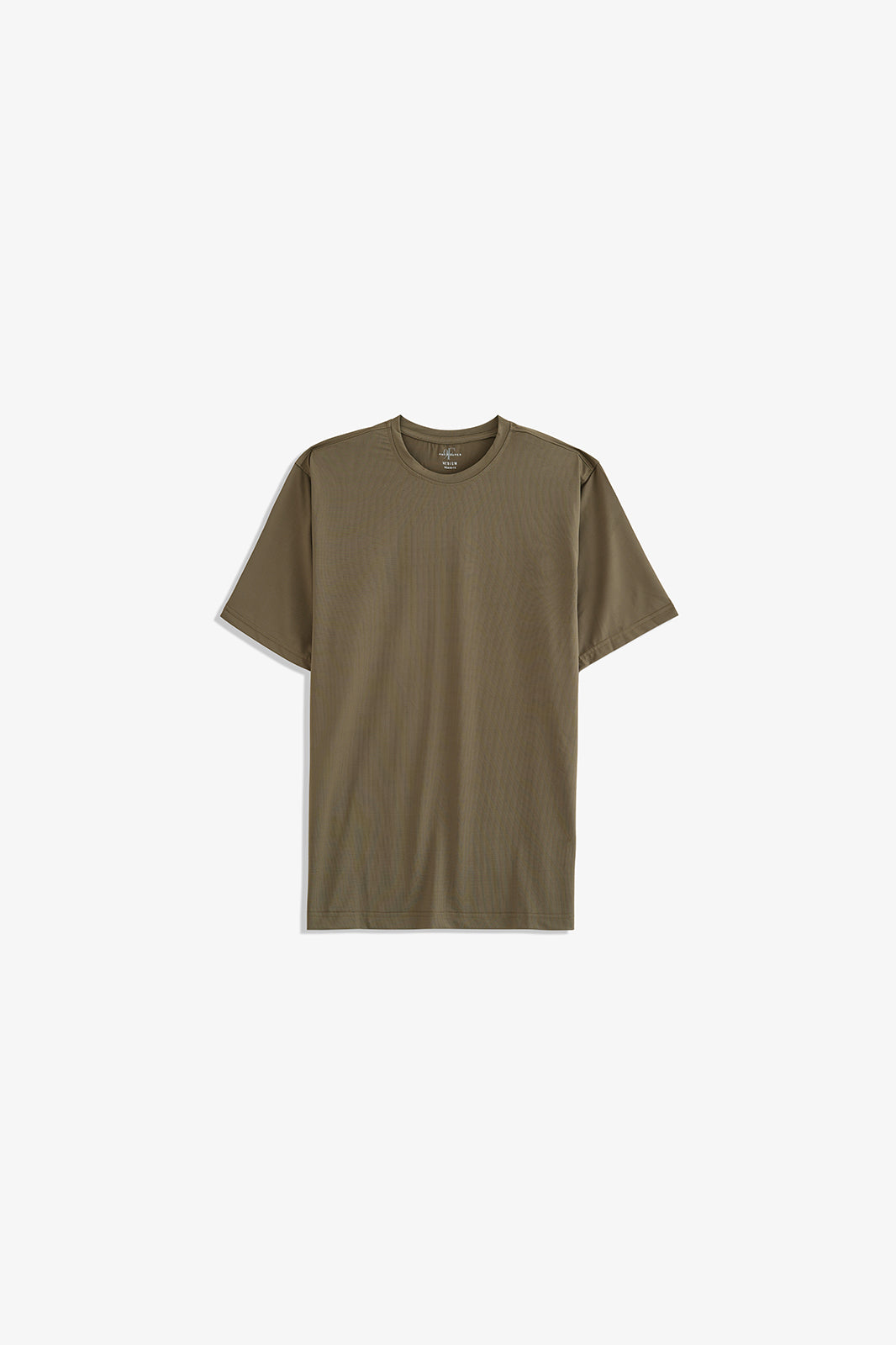 Textured Crew Neck T-Shirt
