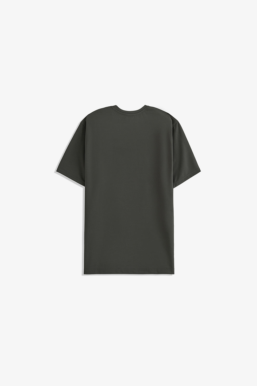 Textured Crew Neck T-Shirt