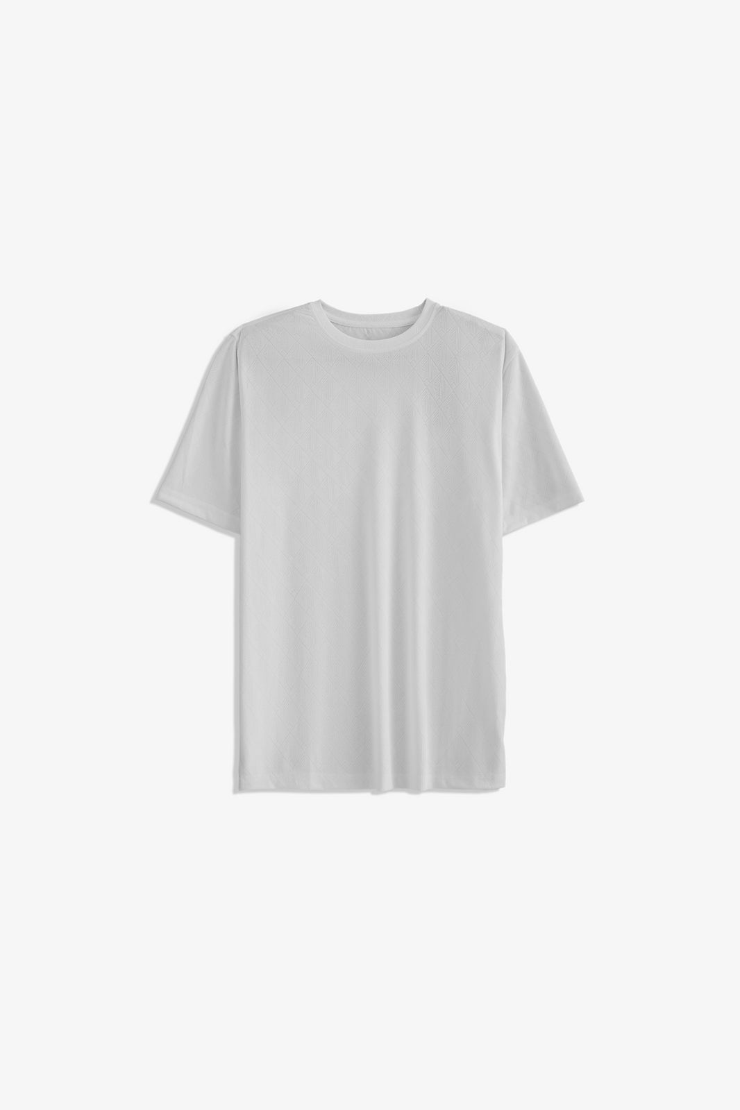 Crew Neck Textured T-Shirt