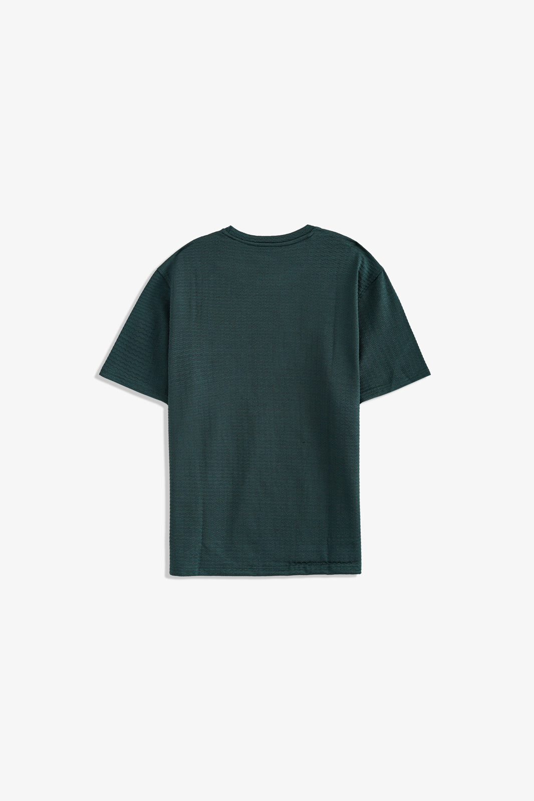 Crew Neck Textured T-Shirt