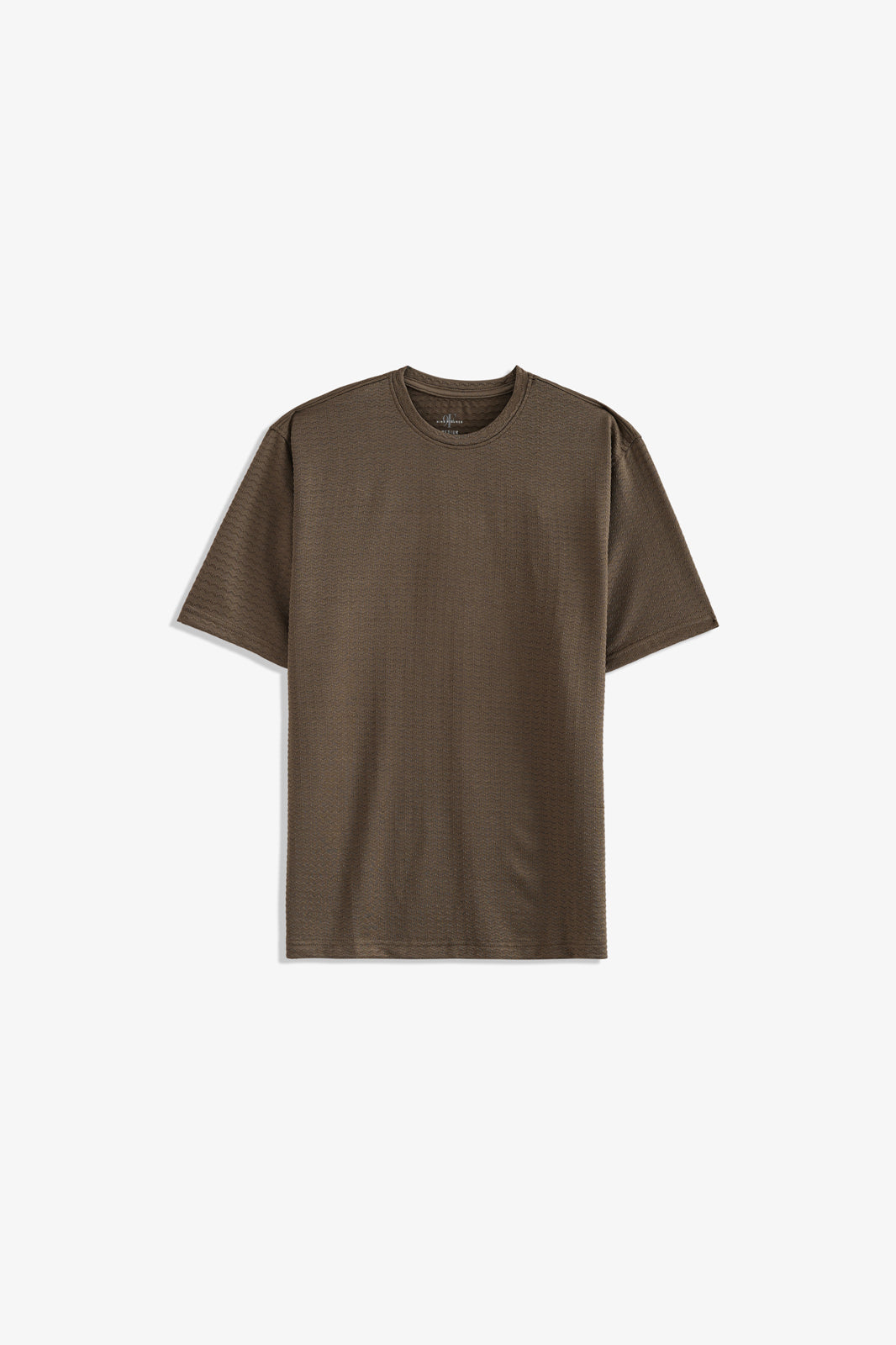 Crew Neck Textured T-Shirt