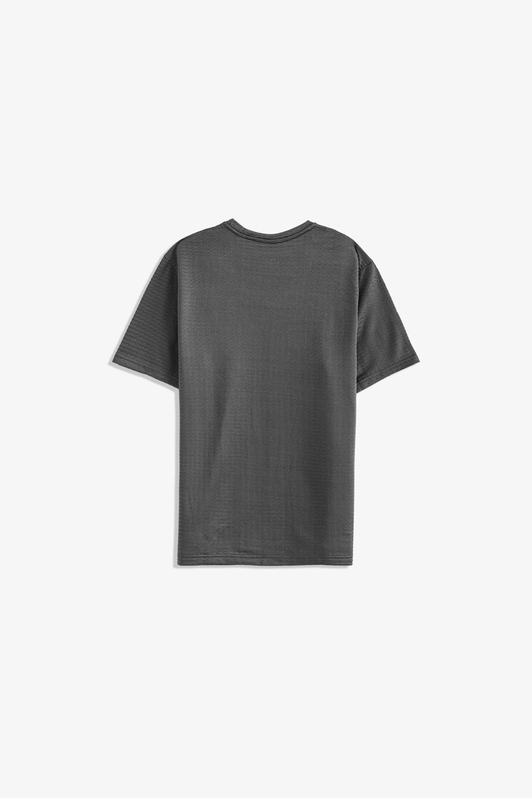 Crew Neck Textured T-Shirt