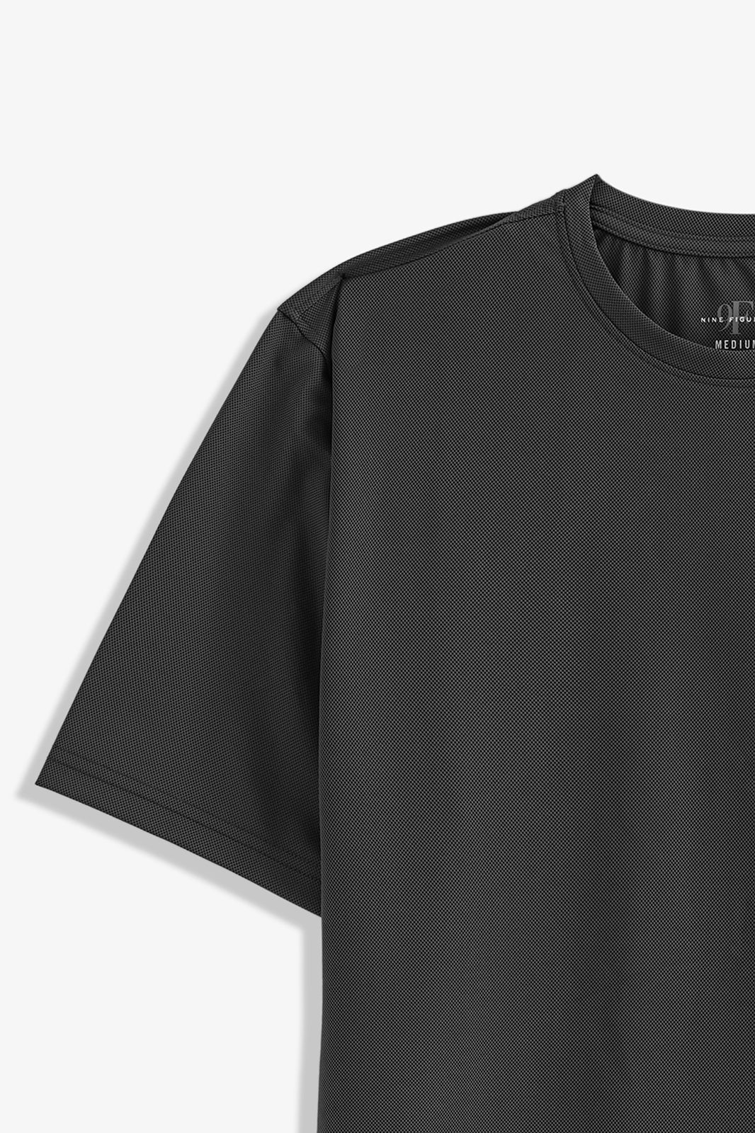 Crew Neck Textured T-Shirt