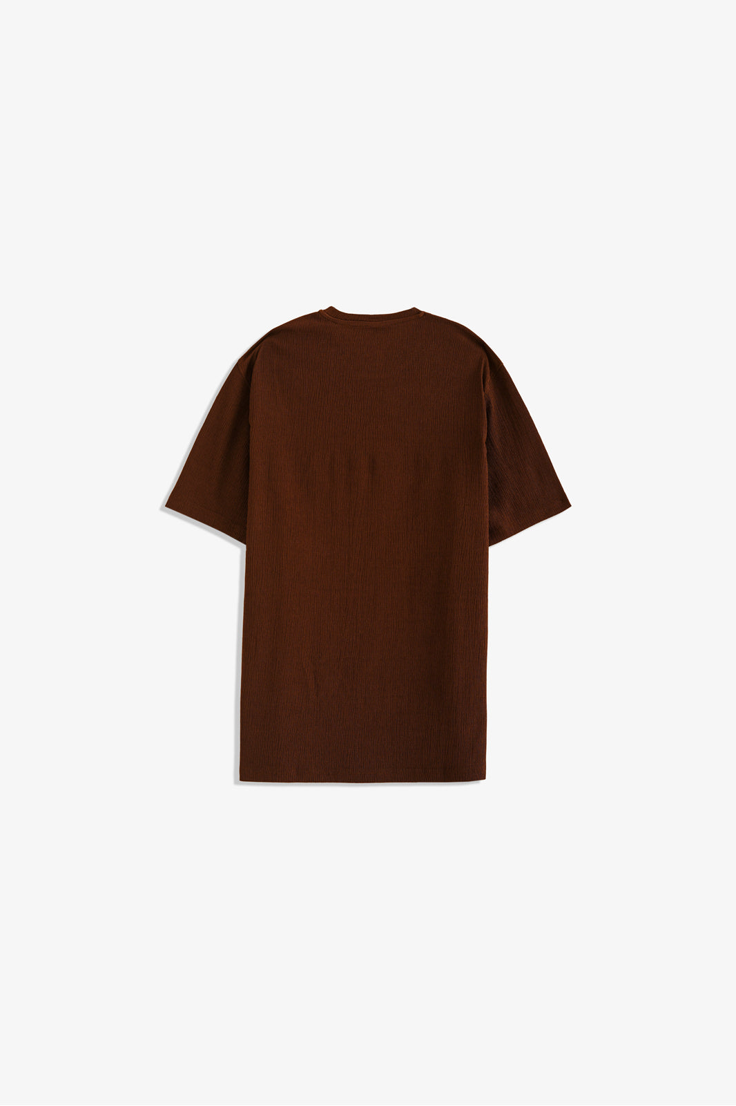 Crew Neck Textured T-Shirt