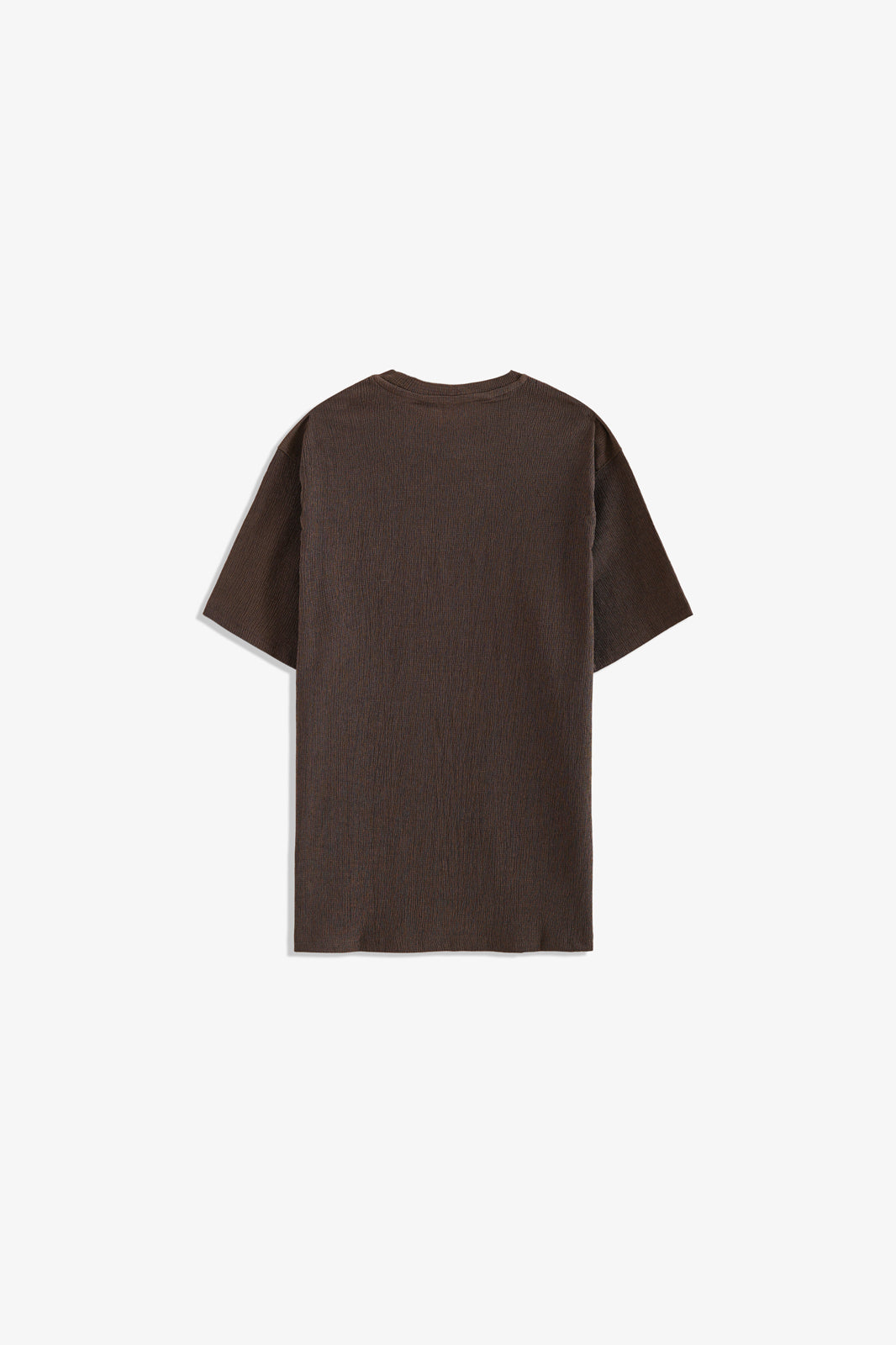 Crew Neck Textured T-Shirt