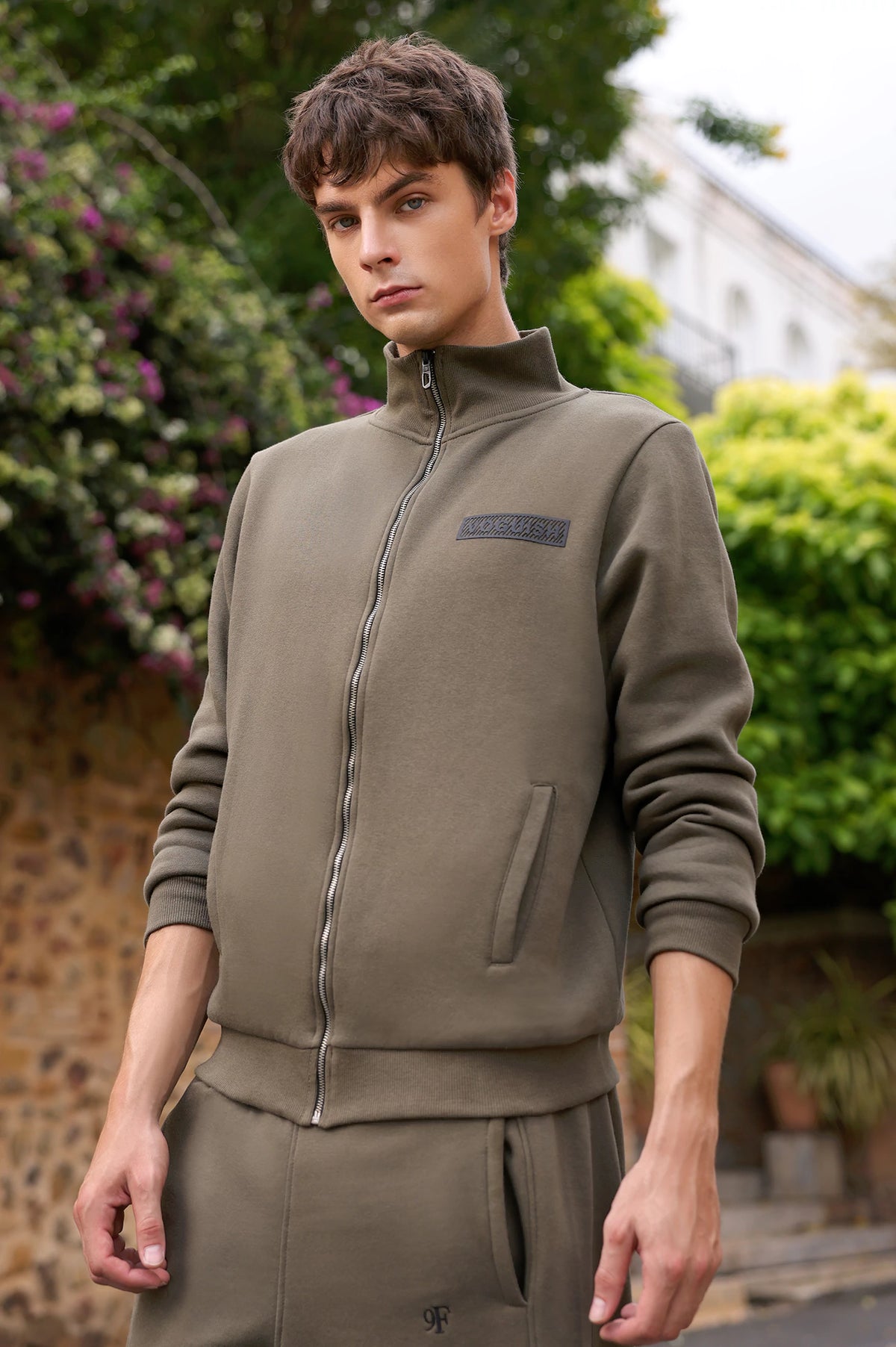 Men's Mock Neck Jacket