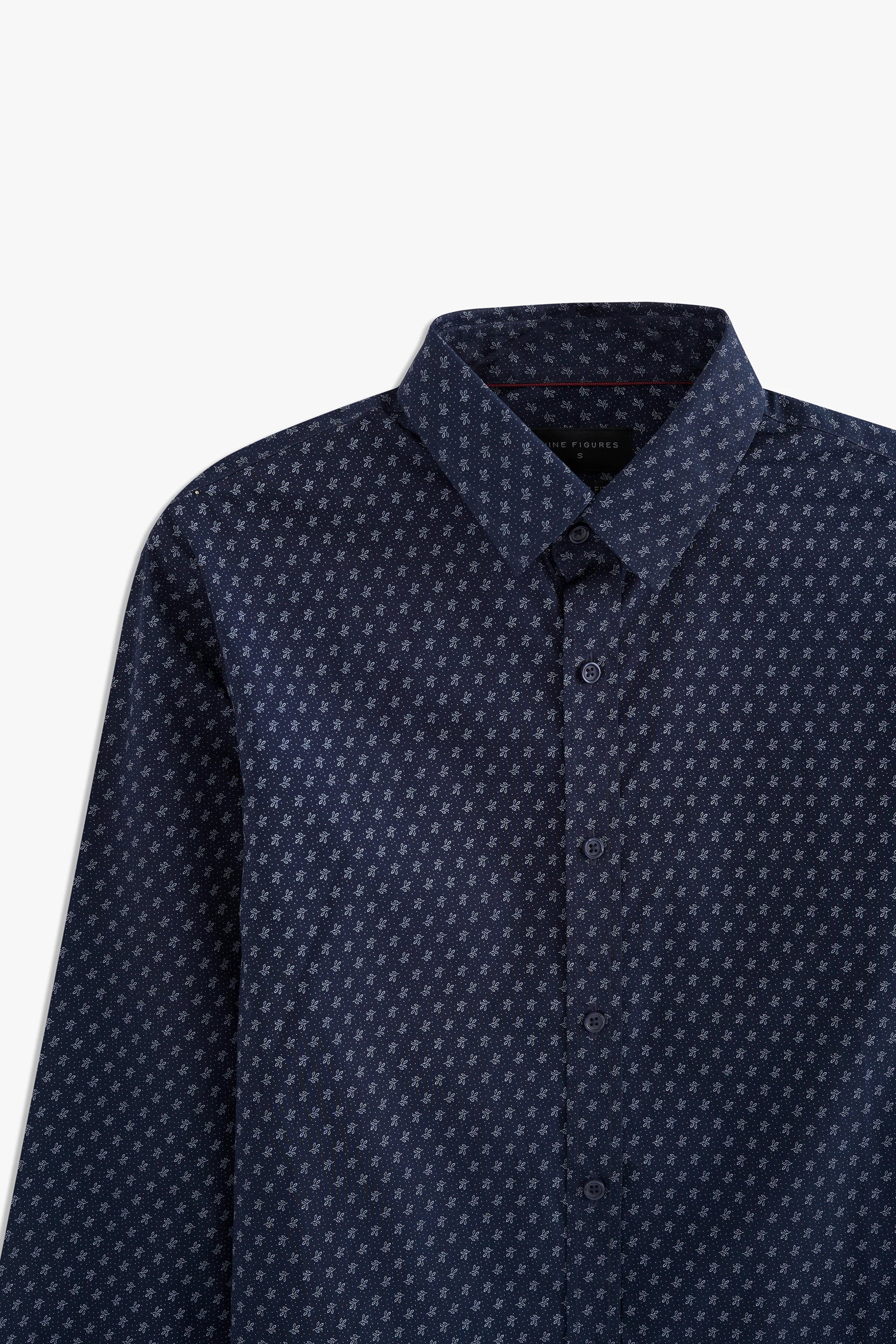 Basic Collar Printed Shirt
