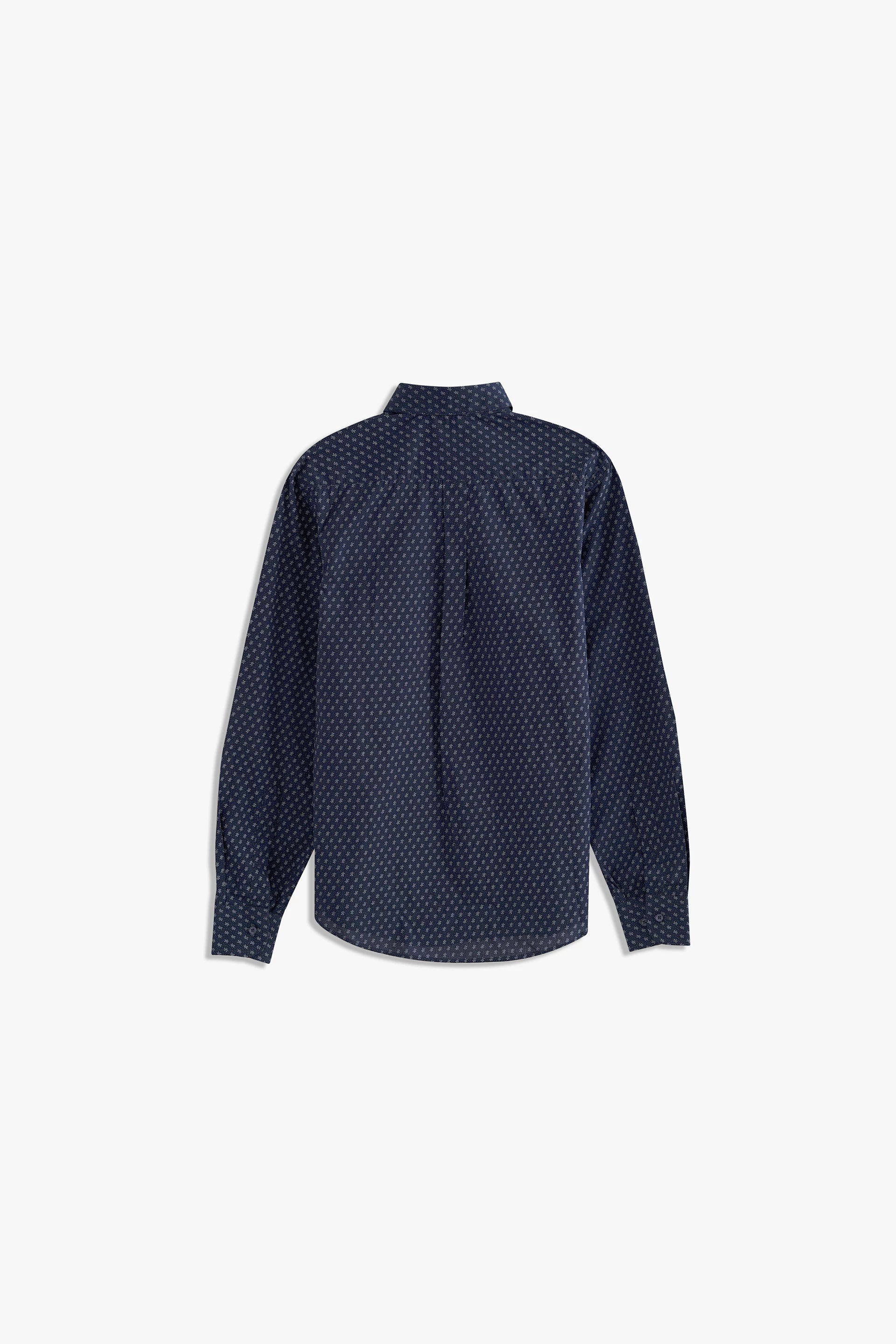 Basic Collar Printed Shirt