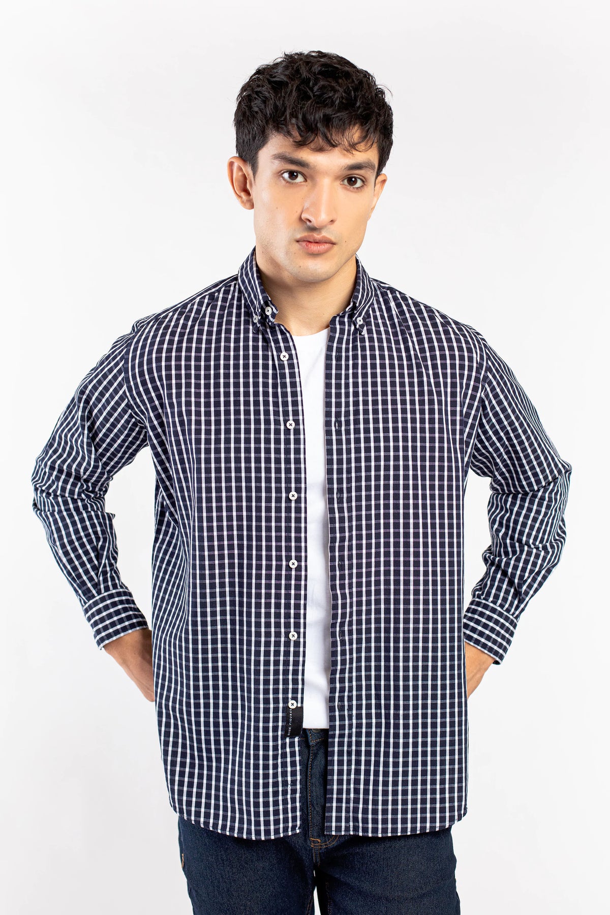 Button Down Checkered Shirt - 9figure