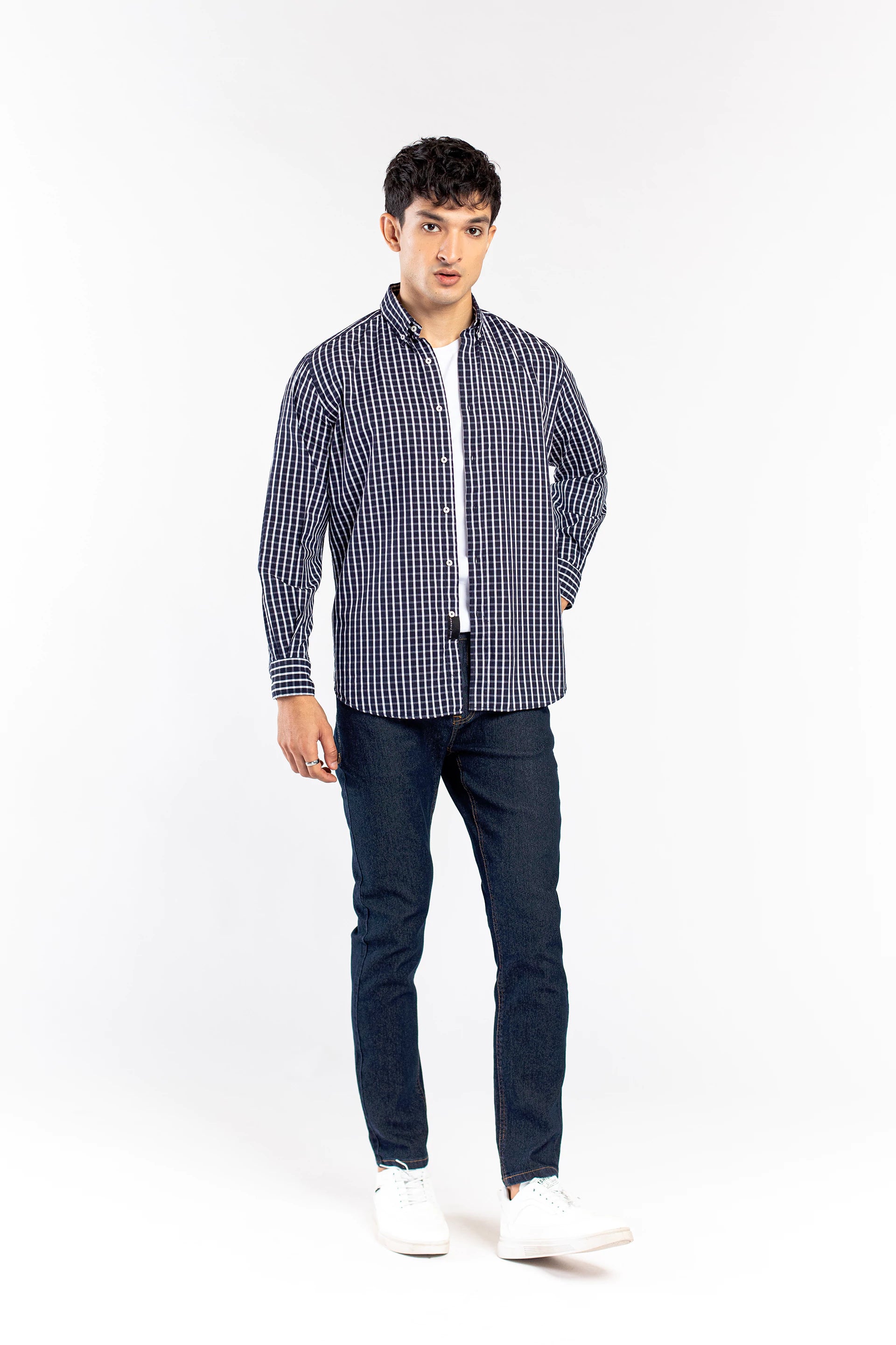 Button Down Checkered Shirt - 9figure