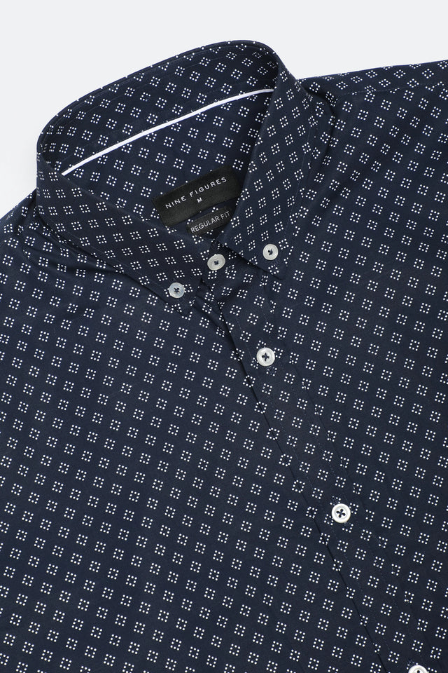 Button Down Printed Shirt