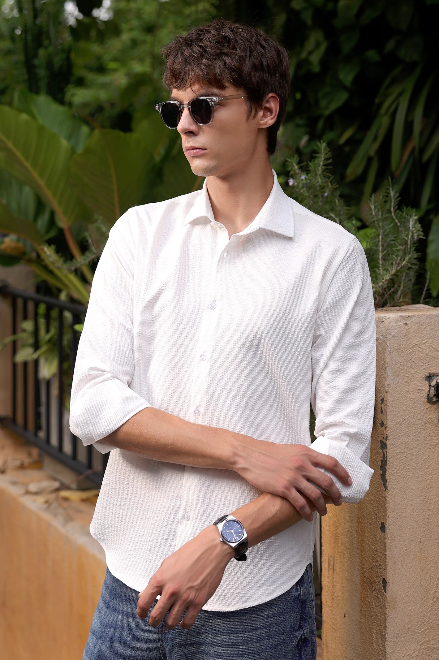 Mens Basic Collar Shirt