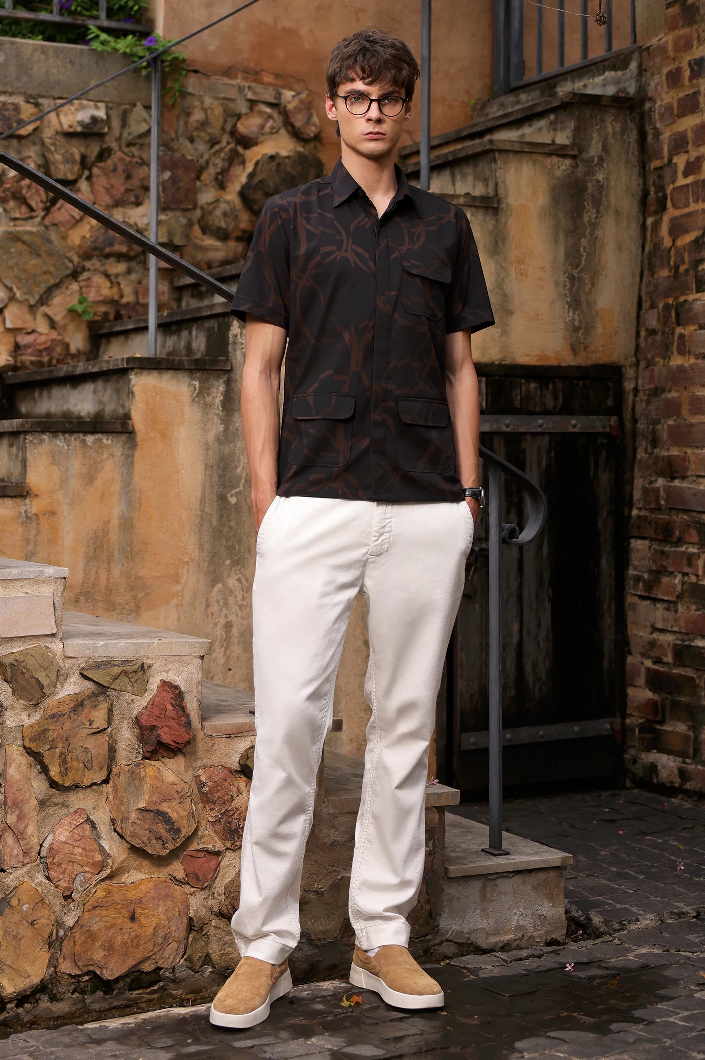 Mens Safari Shirt