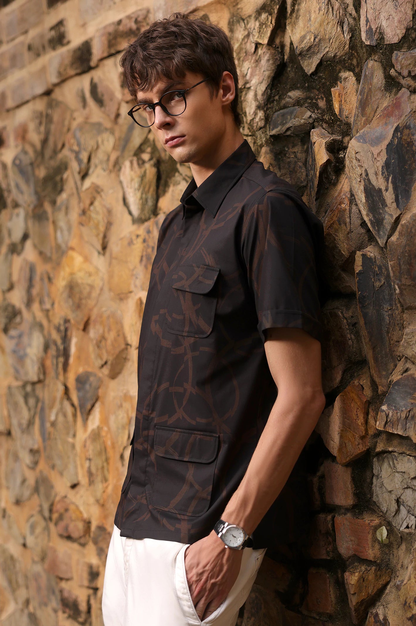 Mens Safari Shirt