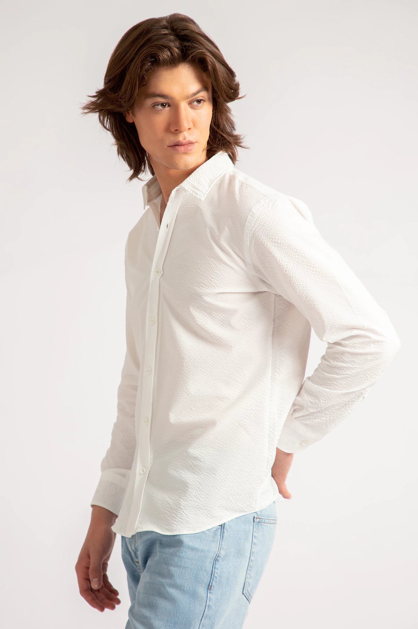 Basic Collar Full Sleeves Shirt