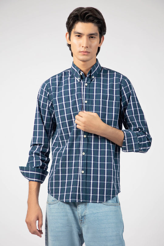 Button Down Checkered Shirt