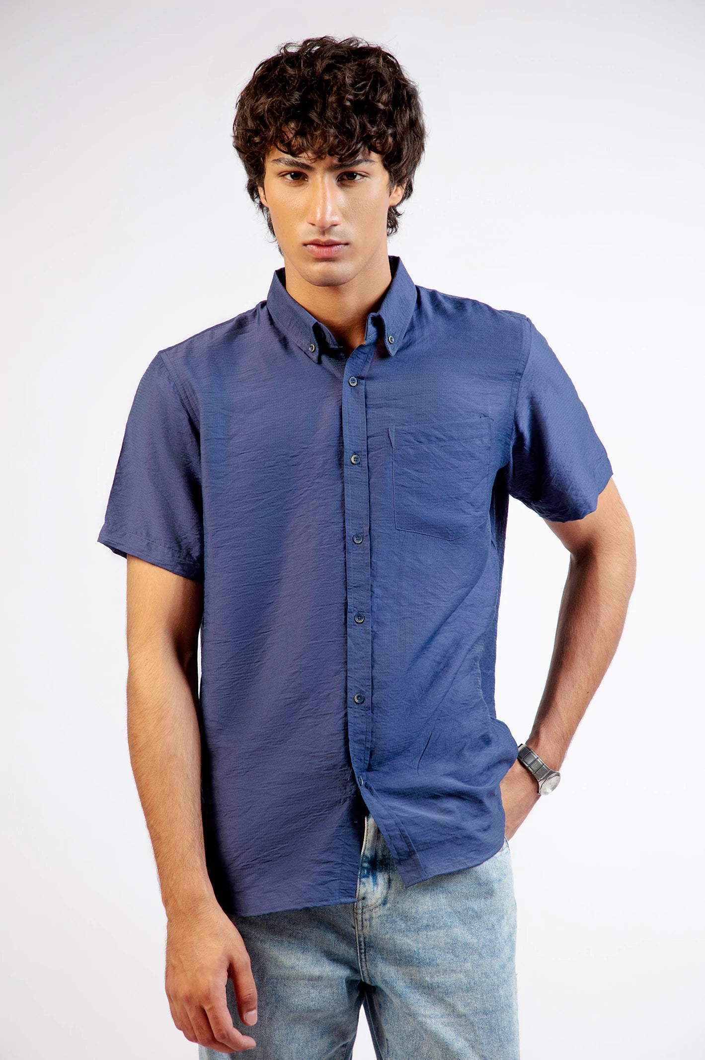 Button Down Collar Shirt