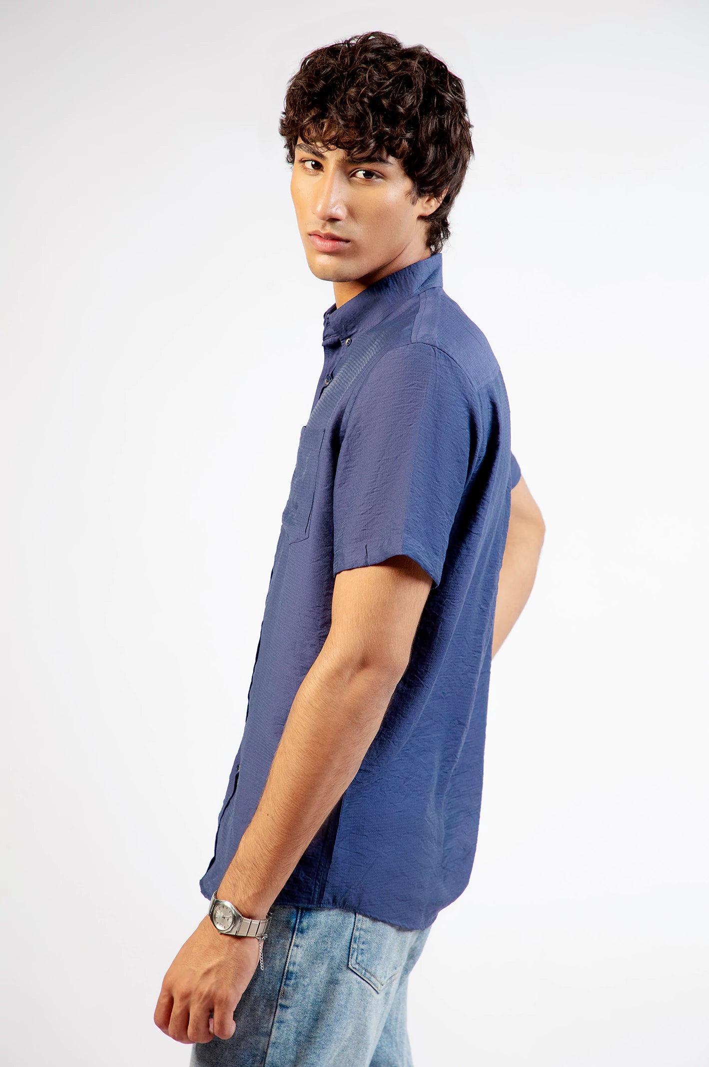 Button Down Collar Shirt