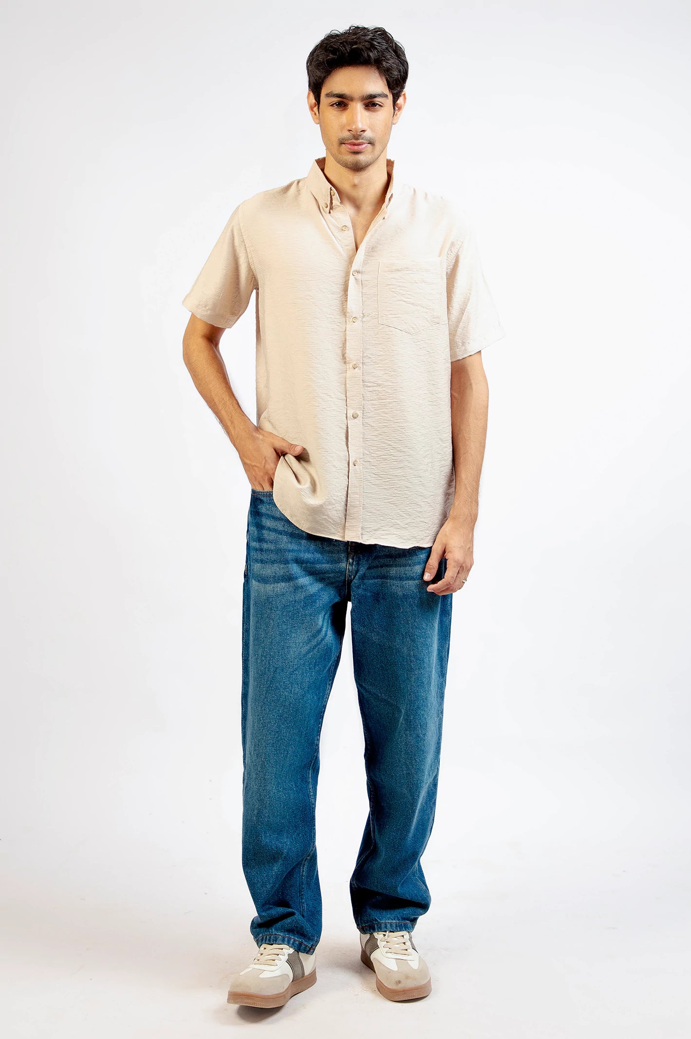 Button Down Collar Shirt