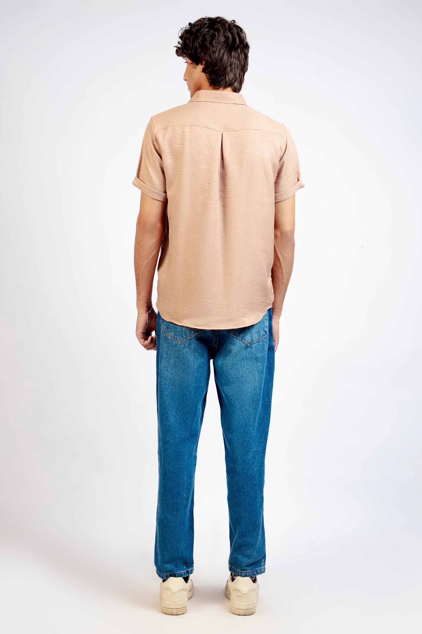 Basic Collar Half Sleeve Shirt