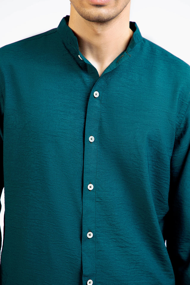 Mandarin Collar Shirt