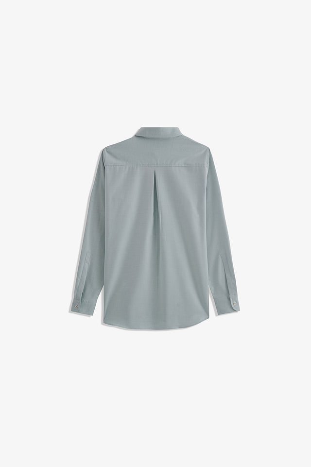 Basic Collar Embroidered Shirt