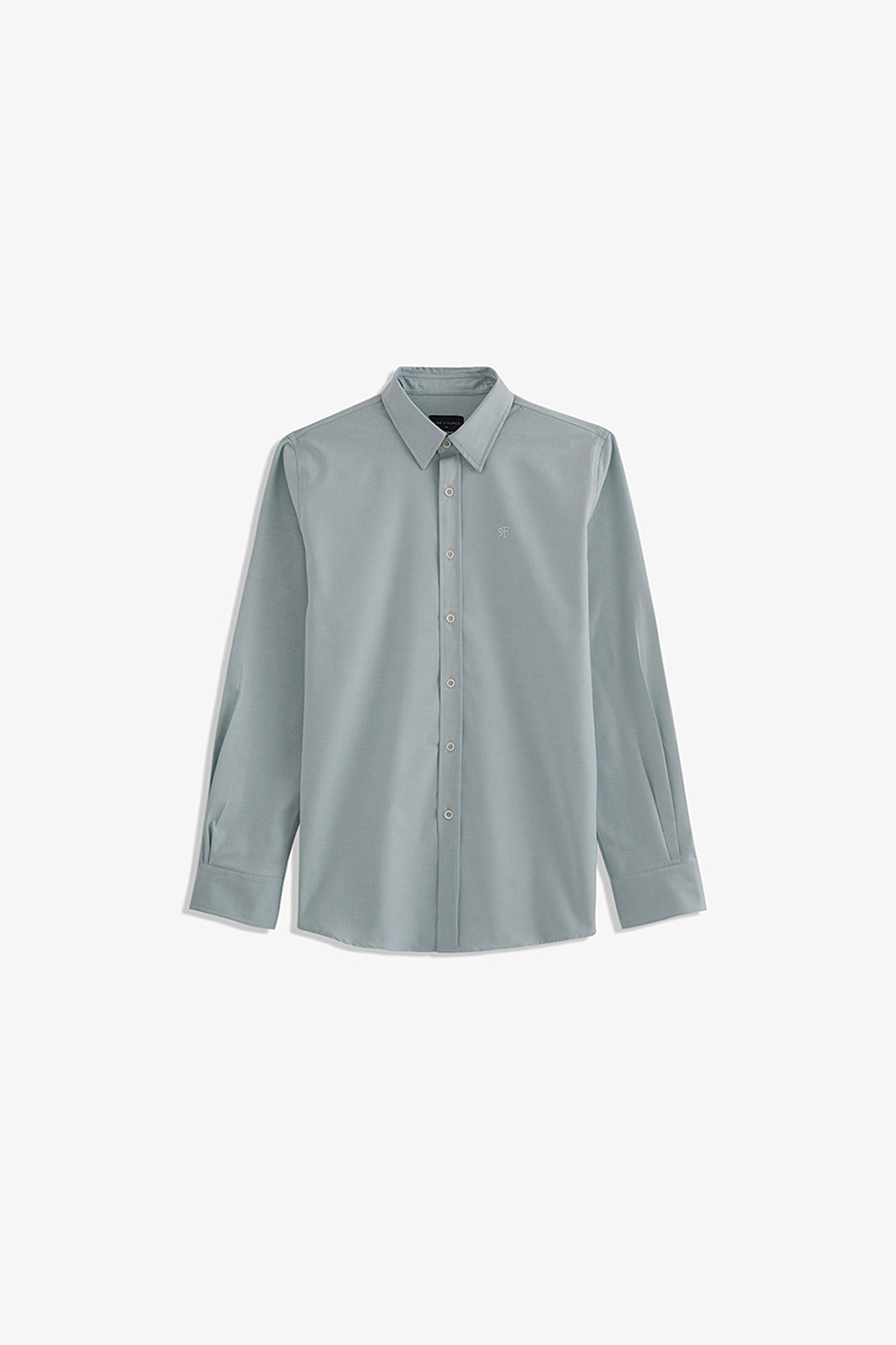 Basic Collar Embroidered Shirt