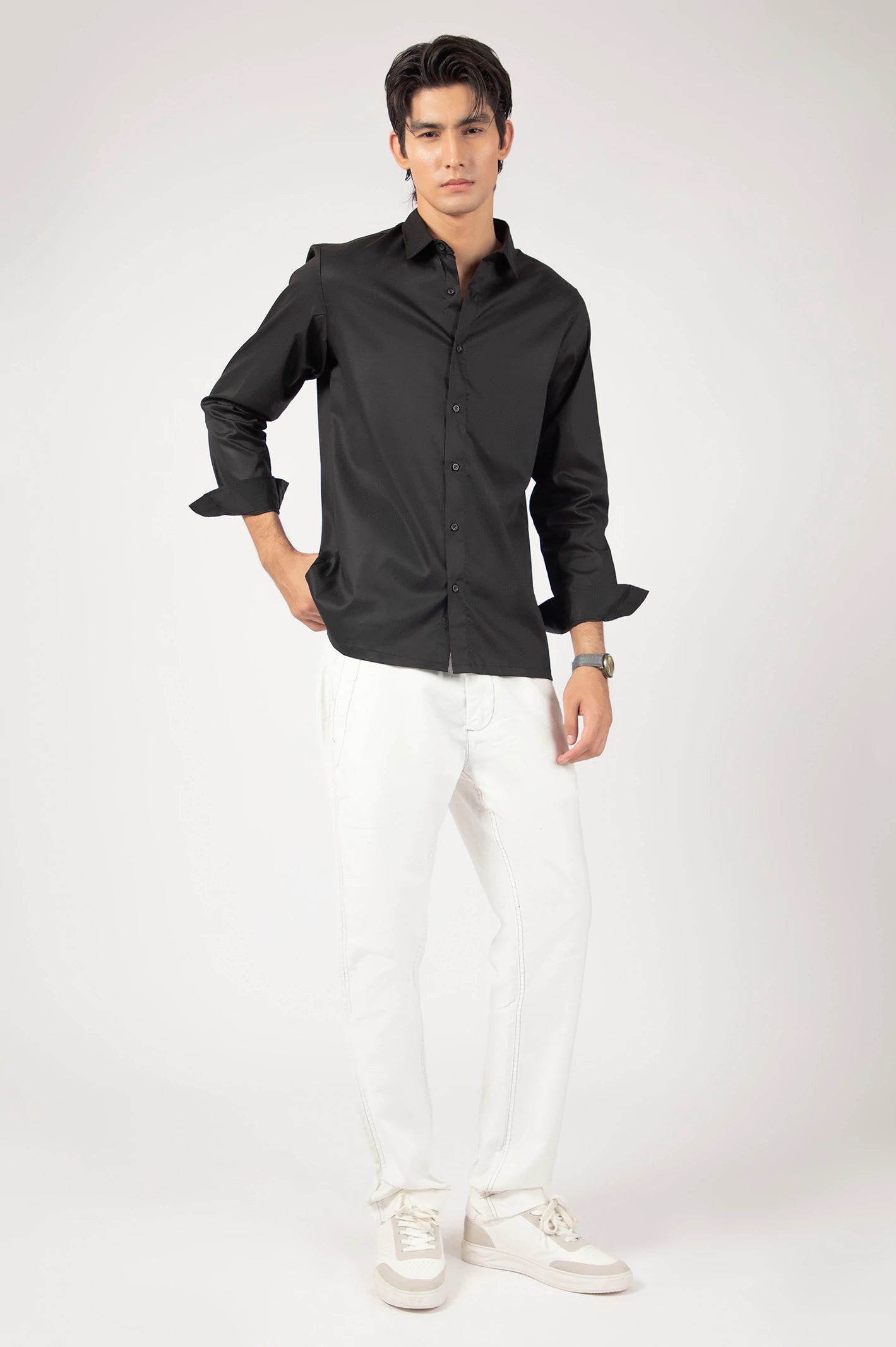 Basic Collar Full Sleeves Shirt