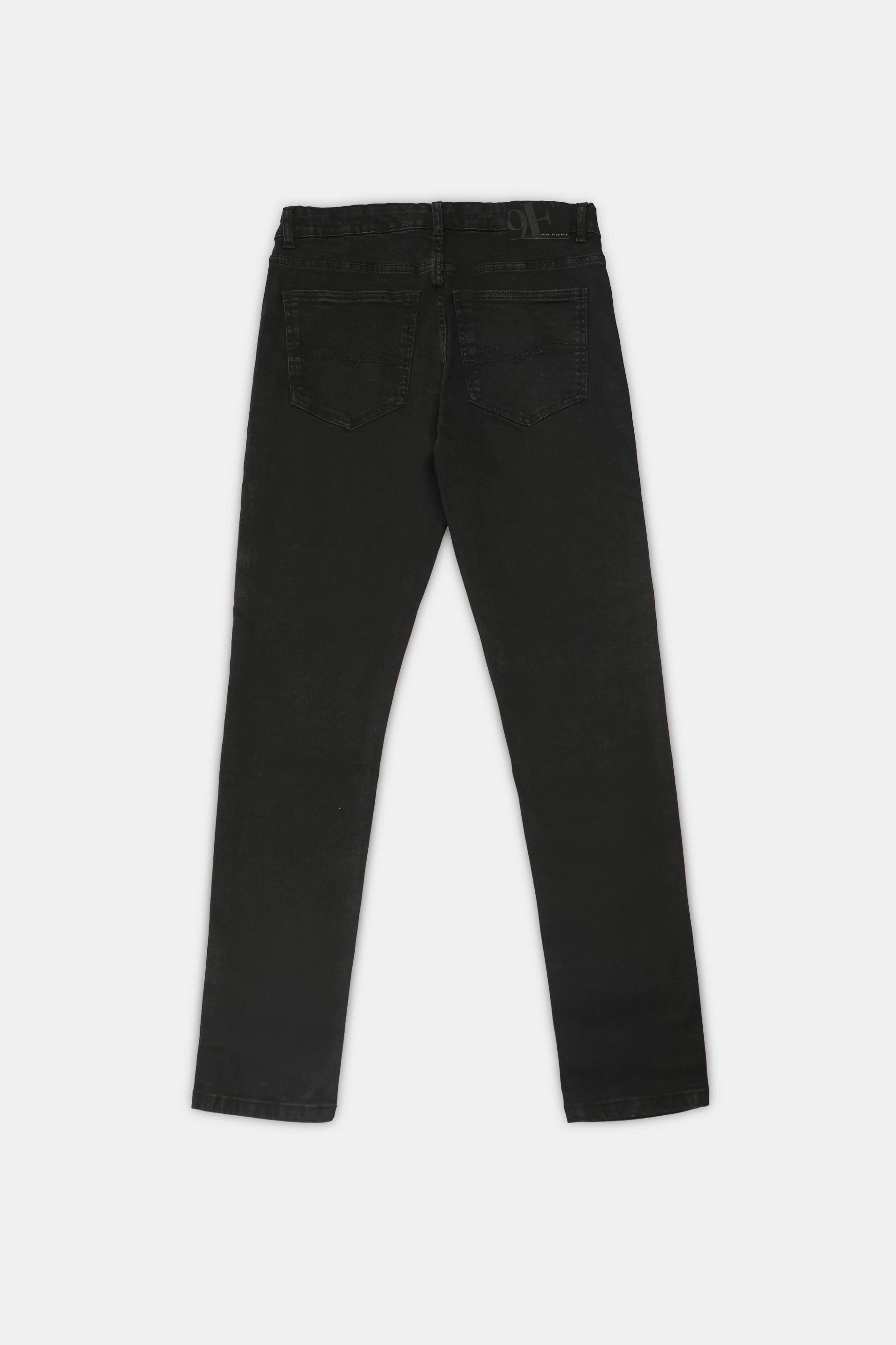 Slim Fit Black Jeans - 9figure