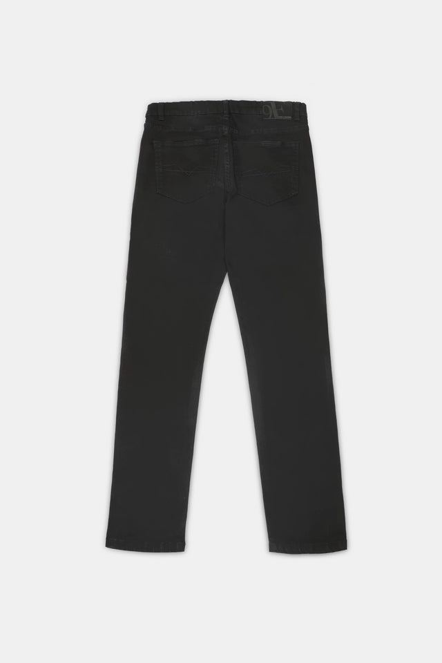 Slim Fit Denim Black Jeans - 9figure