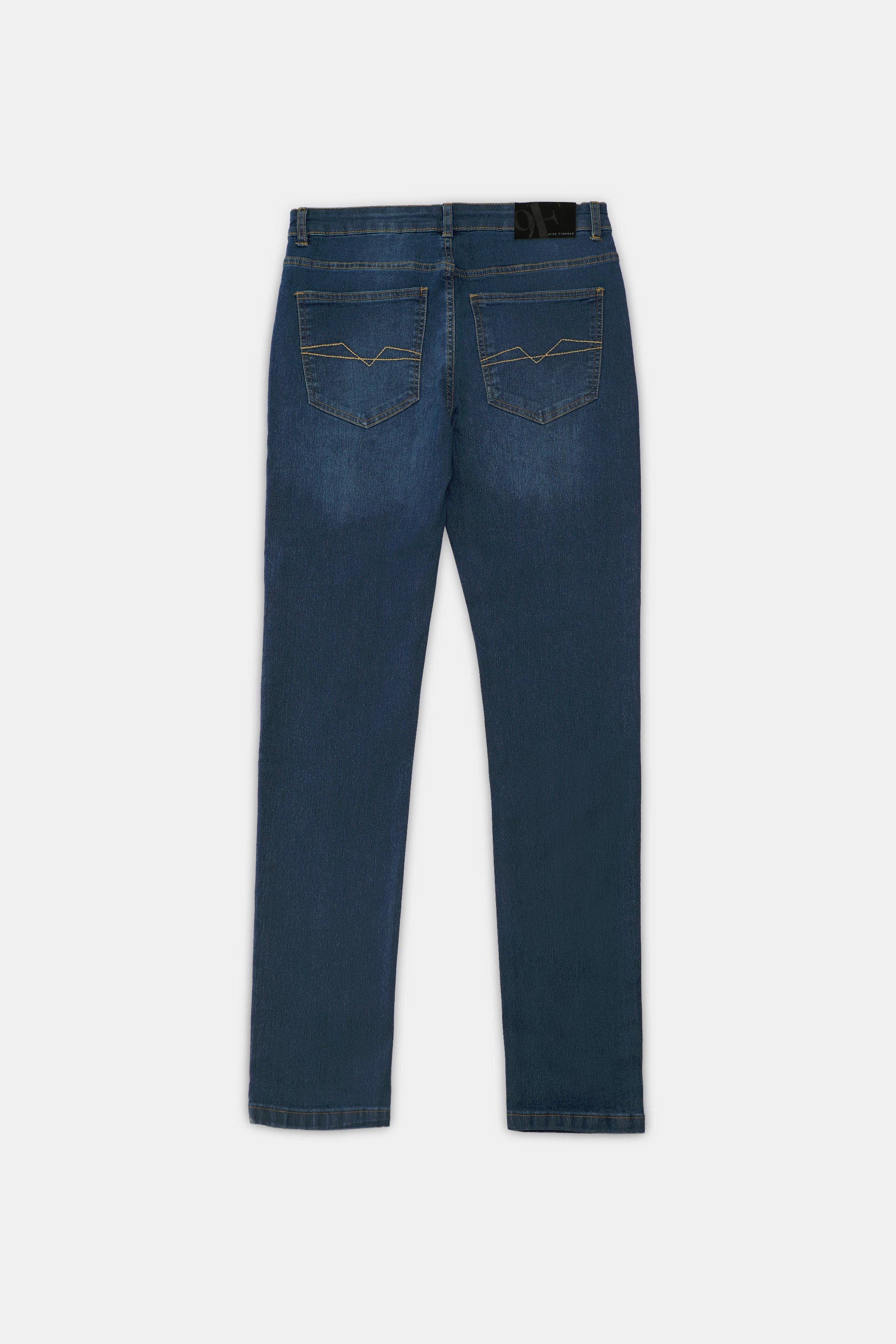 Slim Fit Mid Blue Jeans - 9figure