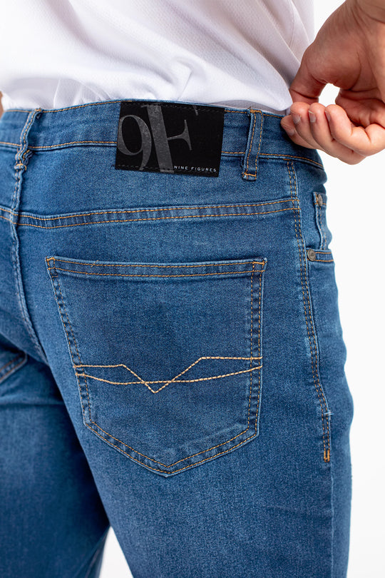 Slim Fit Ripped Jeans