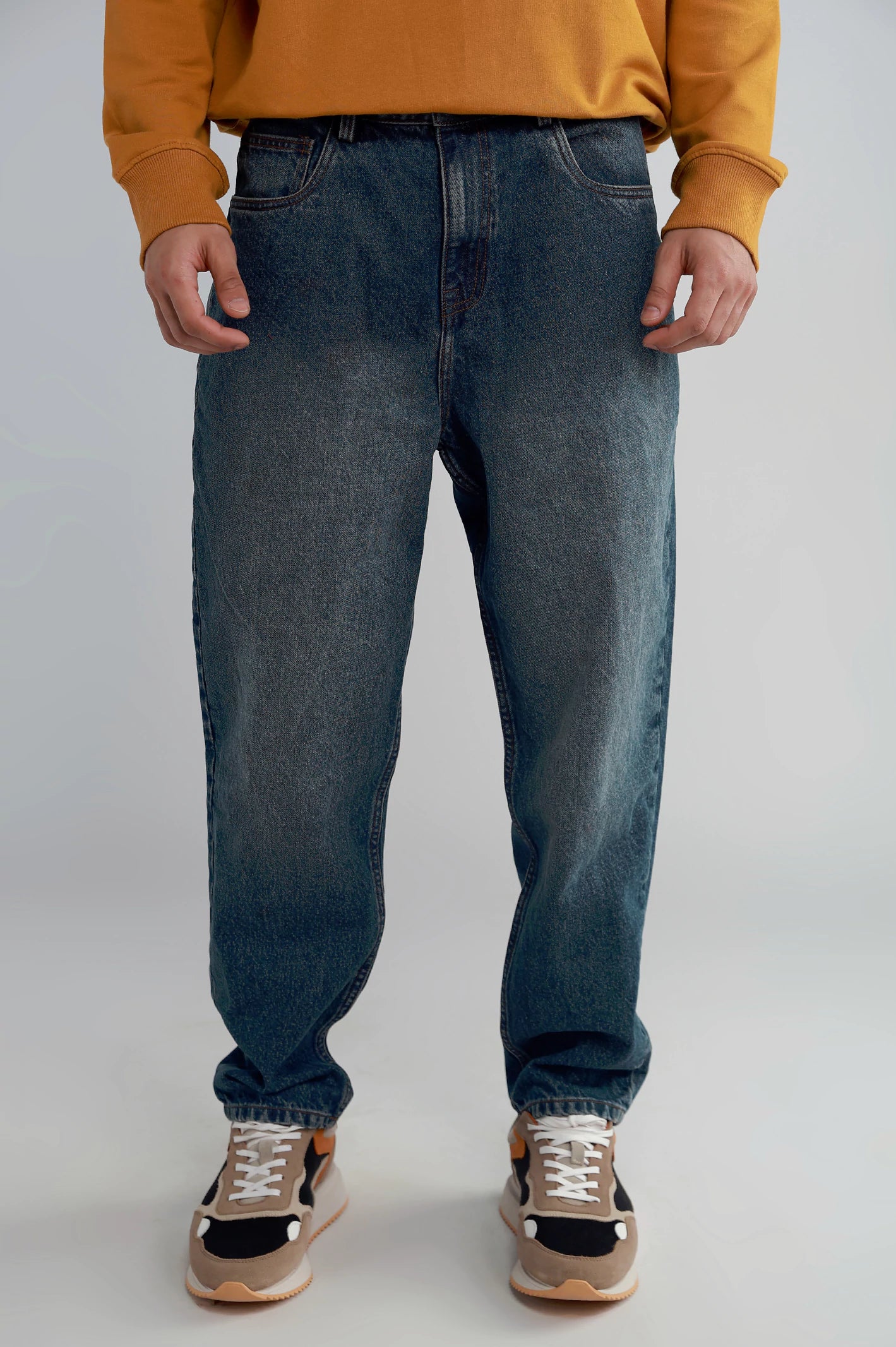 Mens Baggy Denim Jeans