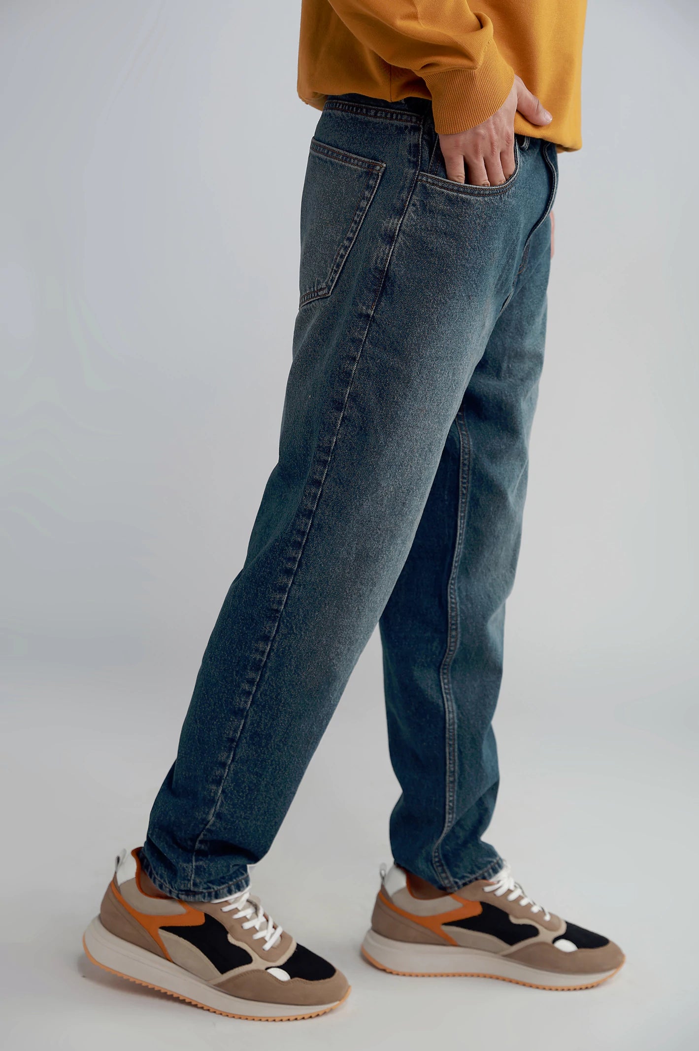 Mens Baggy Denim Jeans