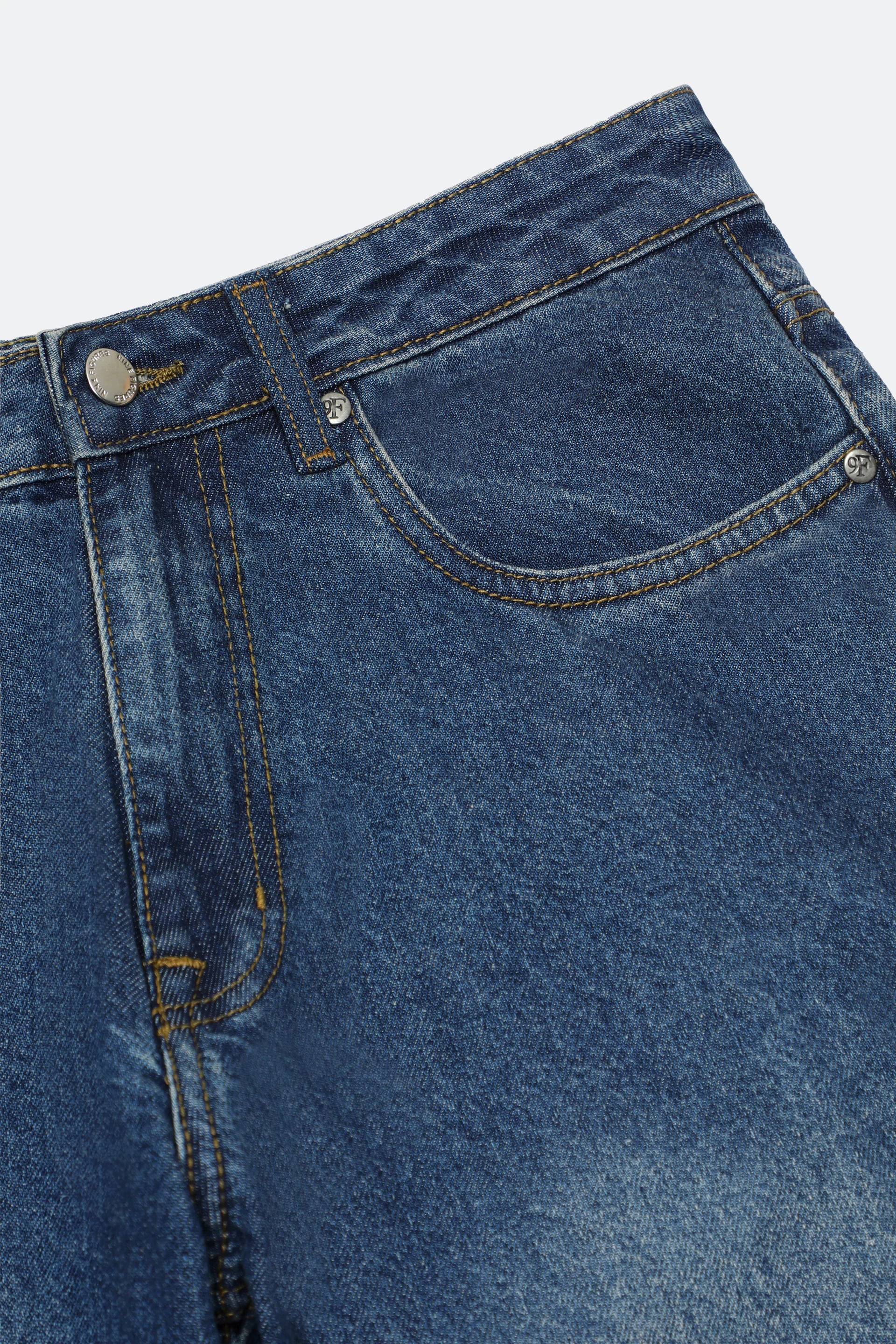Mens Wide Leg Jeans