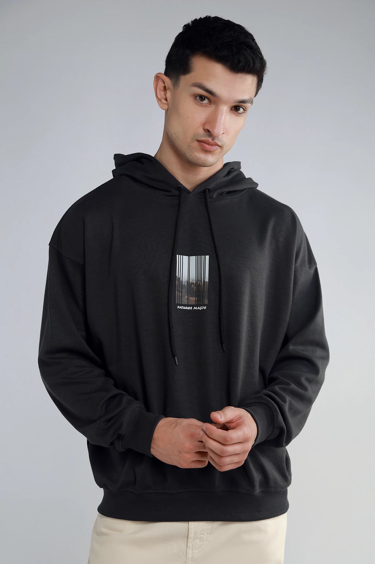 Mens Graphic Oversize Hoodie