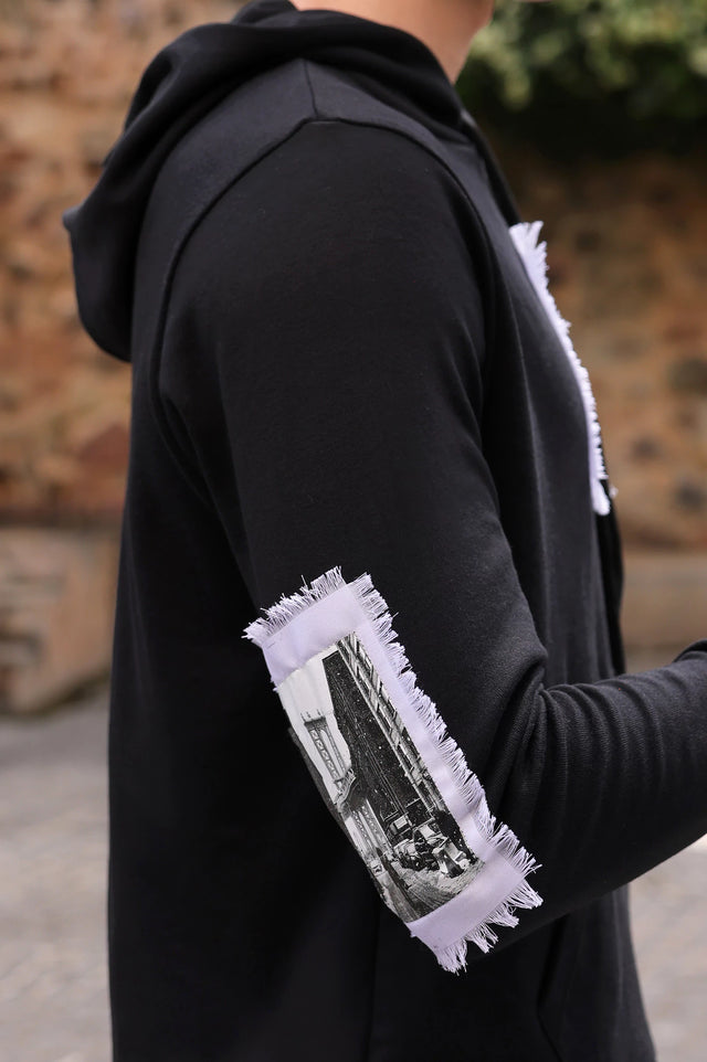 Mens Graphic Pullover Hoodie