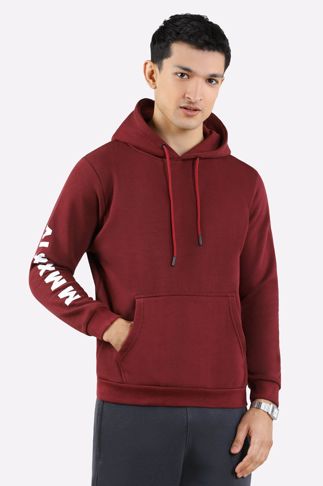 Mens Graphic Pullover Hoodie