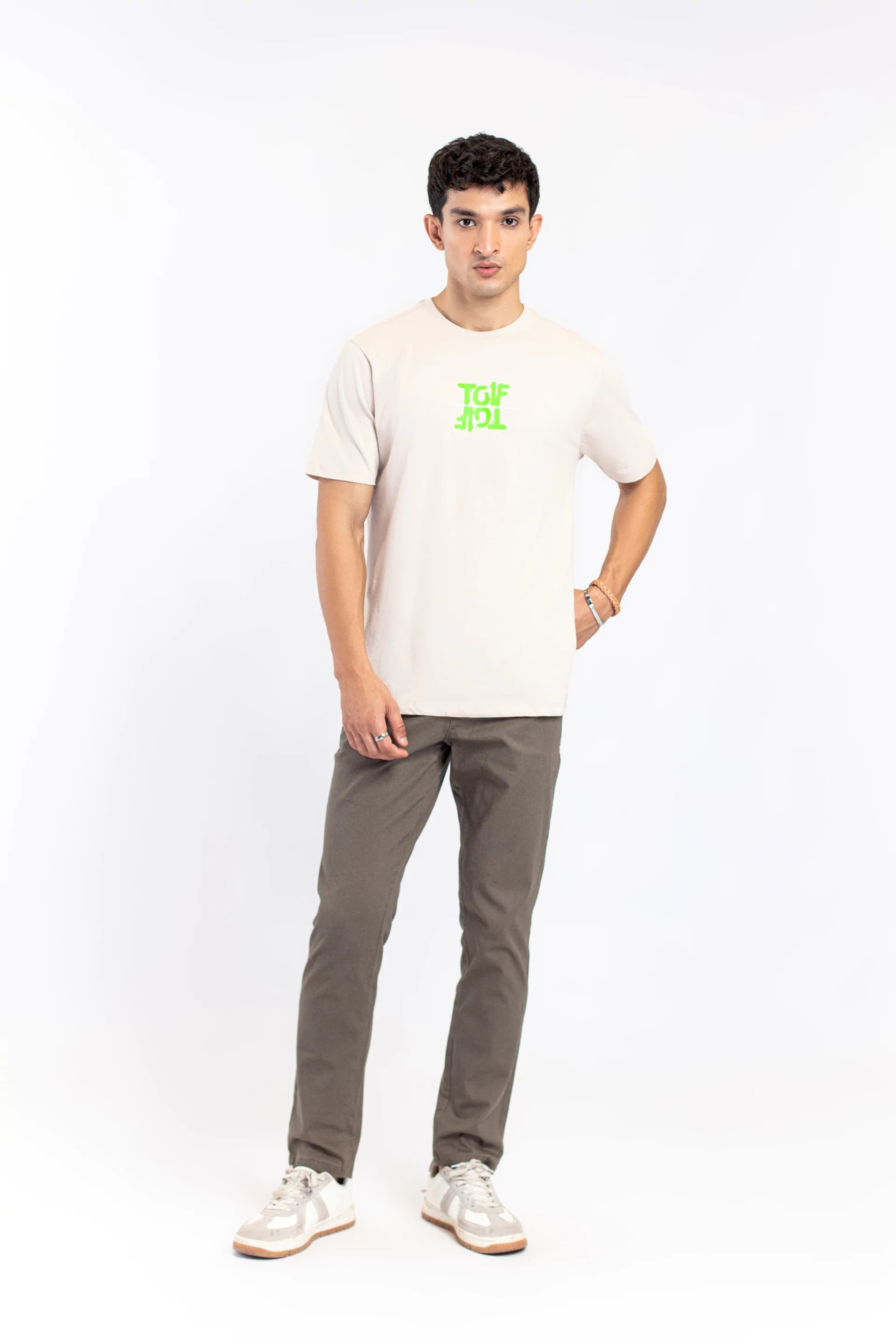 Texted Graphic T-Shirt - 9figure