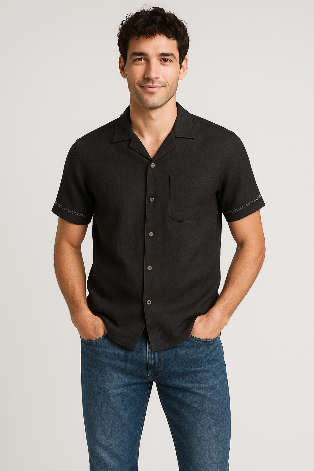 Half Sleeves Casual Shirt