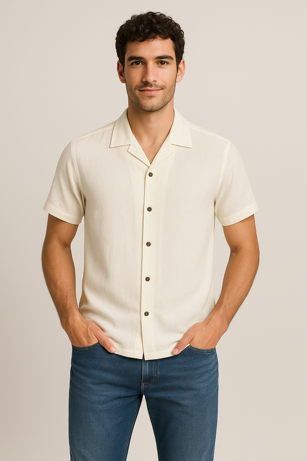 Half Sleeves Casual Shirt