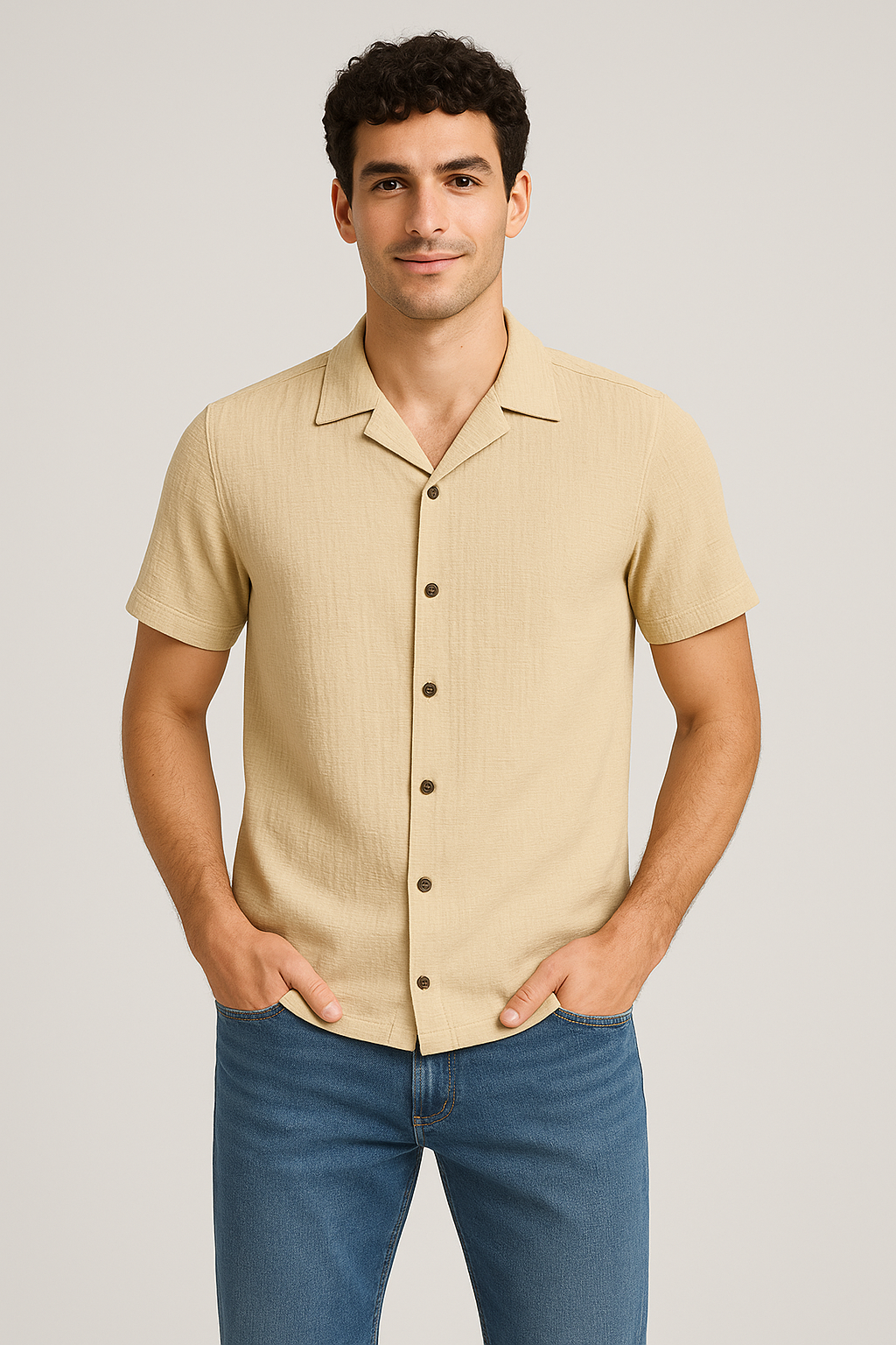 Half Sleeves Casual Shirt
