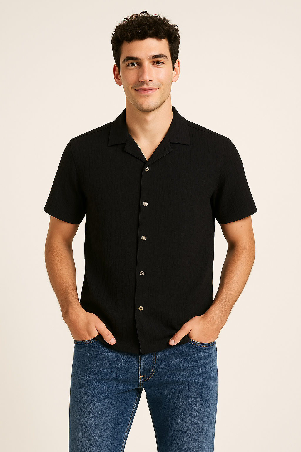 Half Sleeves Casual Shirt