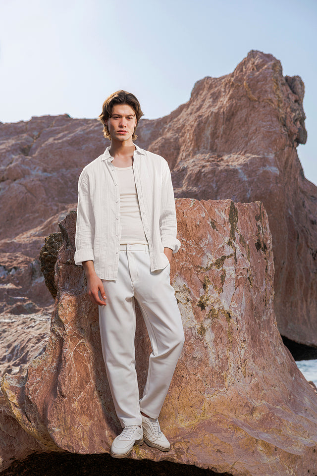Cotton Textured Shirt