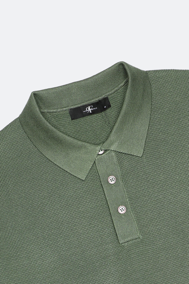 Basic Textured Polo
