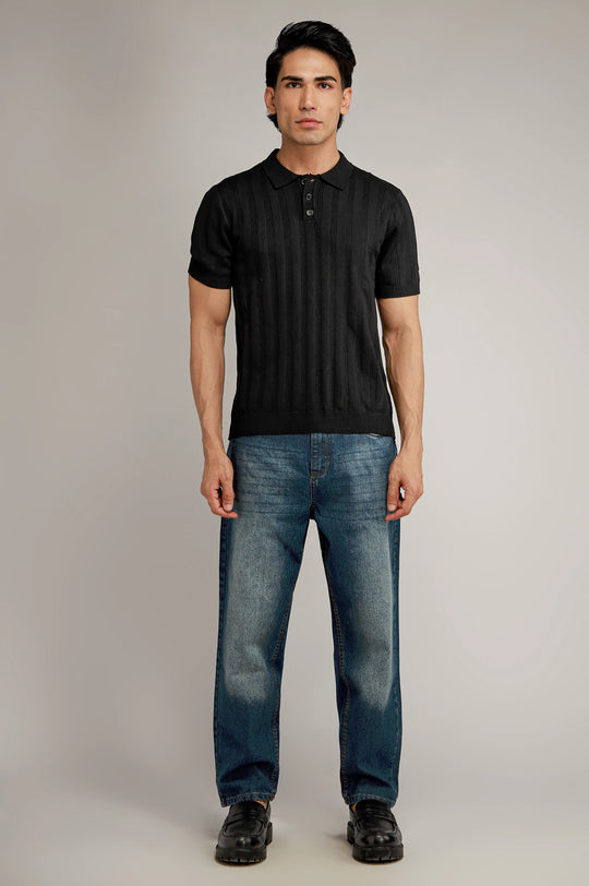 Basic Textured Polo