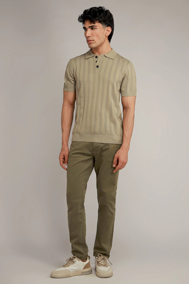 Basic Textured Polo