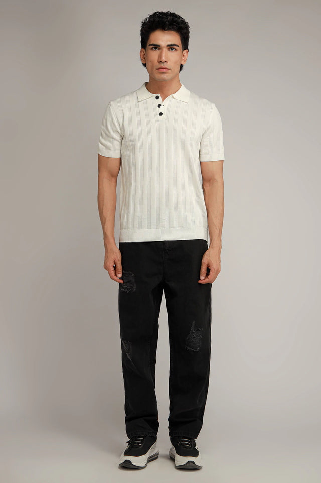 Basic Textured Polo