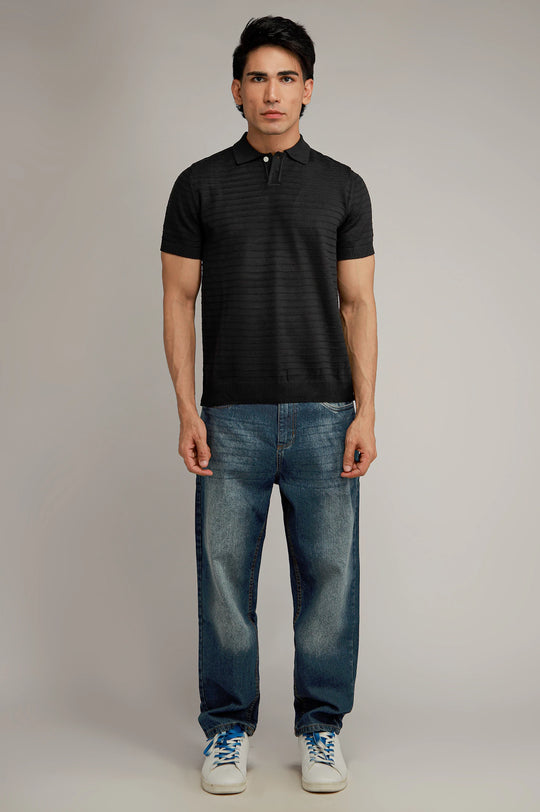 Basic Textured Polo