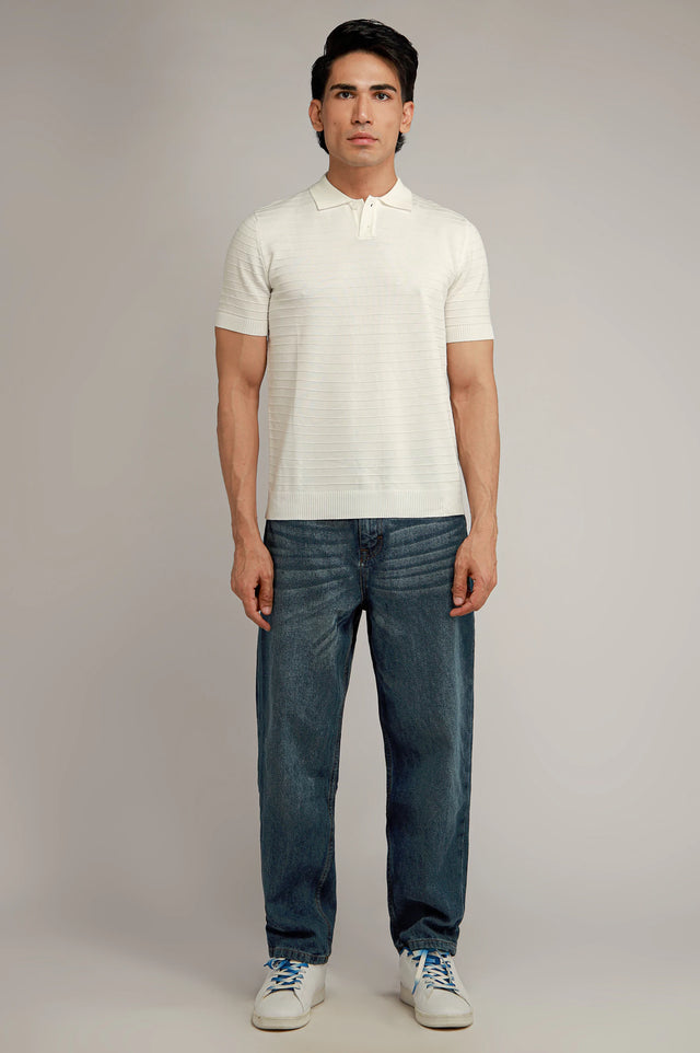 Basic Textured Polo